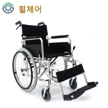 견고한 차체의 표준형 알루미늄 휠체어 K300